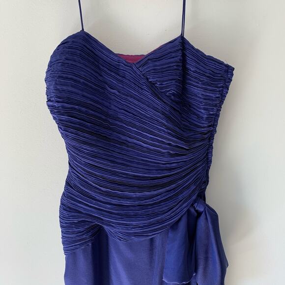 Vintage Morton Myles For The Warrens Purple Dress - Picture 2 of 9